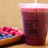 Smoothie natural frambuesas
