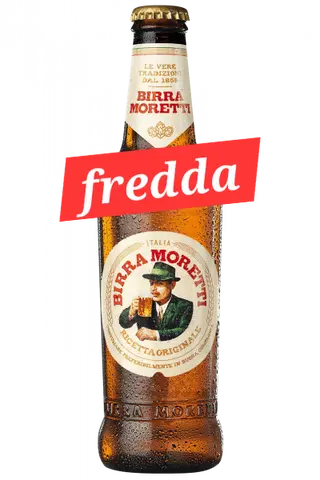 Birra moretti 66 fredda 