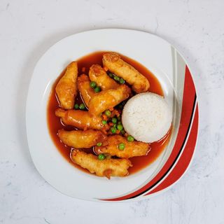 Pohana piletina s umakom