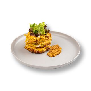 ДРАНИКИ ИЗ КАБАЧКОВ СО СКРЭМБЛОМ