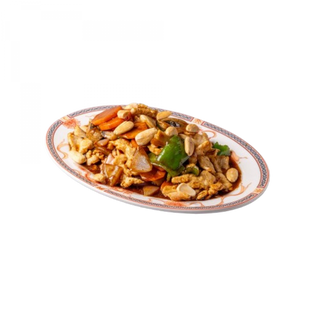 Pollo con almendras