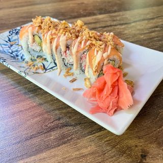 Crunchy crab roll