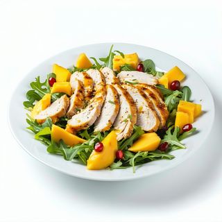 Ensalada Exótica Con Pollo