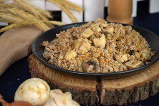 Հաճարի ձավար սնկով