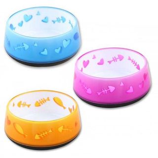 ALL4PAWS Činija Love, motiv riba Narandžasta 200ml (KOD AFP2402)