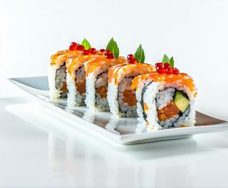 192.-Uramaki grambero rosso 8 pezzi