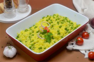 Oala cu orez cu curry si mazare 800gr