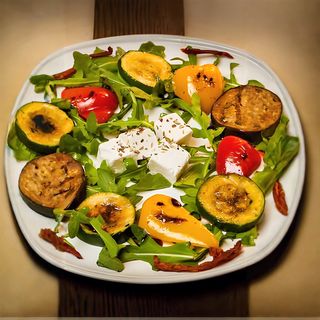 Гриль салат