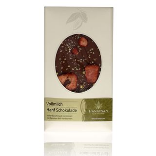 Ciocolata Cu Canepa Din Lapte 100 G Hanafsan