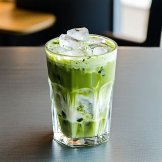 Matcha Latte on Ice