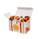 N3 French fries , 4 chicken wing, chicken bits