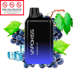 VAPOKISS BLUEBERRY ICE (ARÁNDANO HELADO)