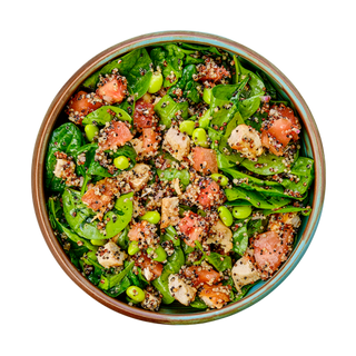 САЛАТА С ПИЛЕ И КИНОА