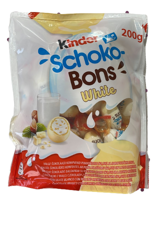 Kinder Schoko Bons White 200Gr