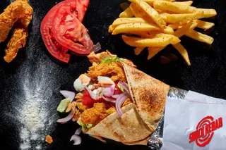 Shaorma lipie crispy mare