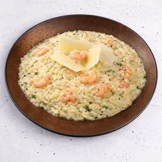 Risotto con Gamberetti