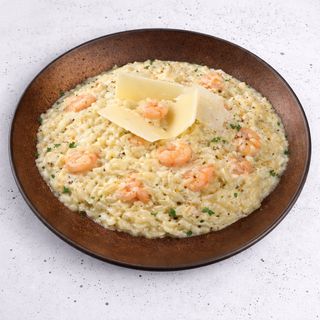 Risotto con Gamberetti