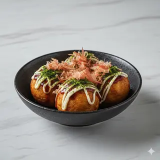 31a.Takoyaki frito (4 unidades)