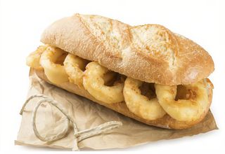 Bocadillo de  calamares