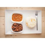 Steamed Rice & Chicken