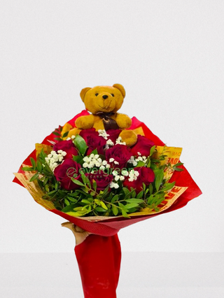 Buket sa ružama i medom