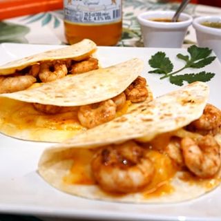 Quesadillas de gambas (3 uds.)