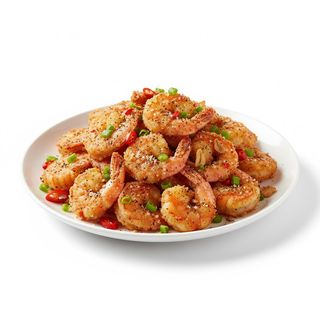 Gamberetti con sale e pepe