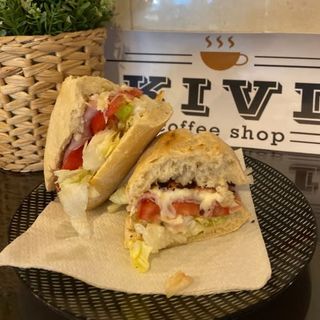 Bocadillo Pitufo Mixto Vegetal