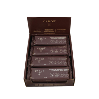 Carob World - Carob and Almond Snack (20x36g)