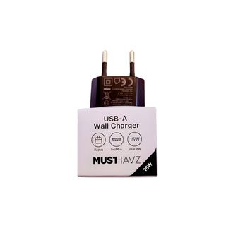 Carregador/Adaptador Parede USB-A 15W- MustHavz 1un