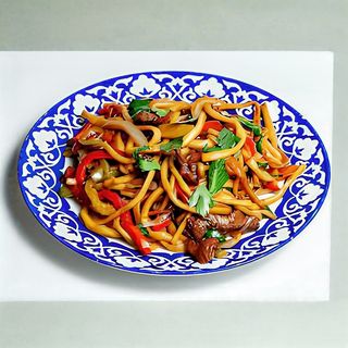 Лагман  жареный