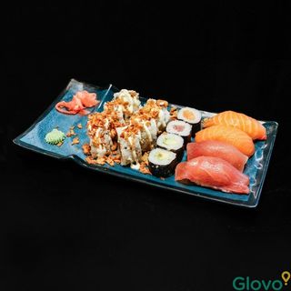 166 .-Sushi Bandeja 16pzs.