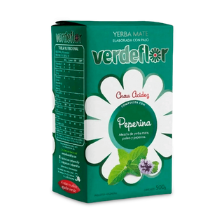 Yerba Mate Verdeflor Peperina 500 Gr