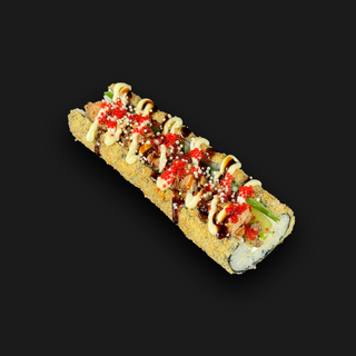 Salmon sushi dog