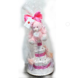 TARTA PAÑALES ROSA (600025)