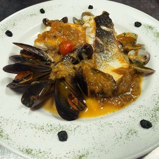 Filetto di Spigola Alla Genovese.