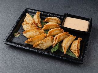 Гьодза Аге з лососем (195g)