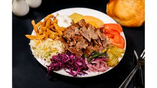 Shaorma la farfurie (mixt)