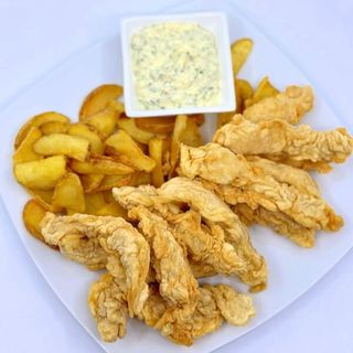 Bucățele crocante de pește