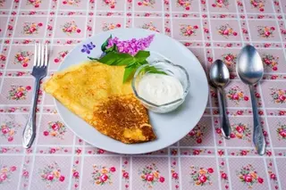 Блин с маслом 2 шт.