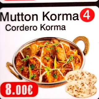 4 Mutton Korma