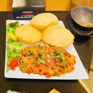 Gambas Prawn Puri