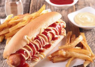 Menú hot dog clásico