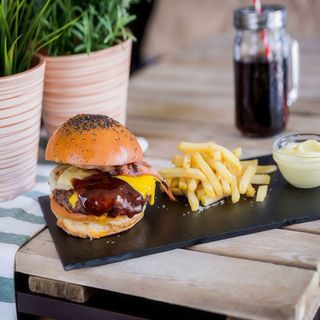 Burger Crispy Cheese Bacon