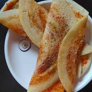 Masala Garlic Dosa