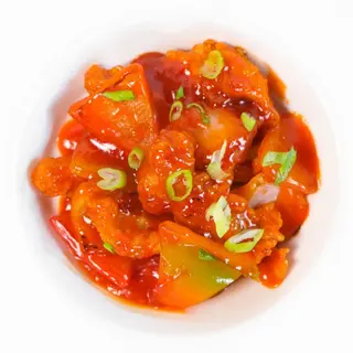 Pollo in salsa agrodolce
