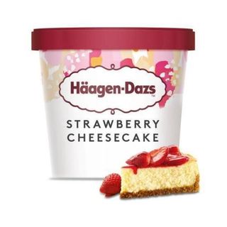 Haagen Dazs Minicup Strawberry Cheesecake 95 ml