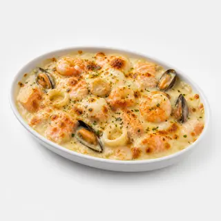 Gratin aux Fruits de Mer au Saumon