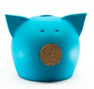 Pusculita ceramica Chalk Collection Medium Blue  M