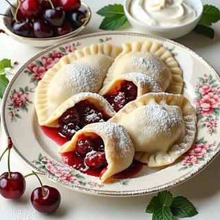 Pierogi z wiśniami 7szt.